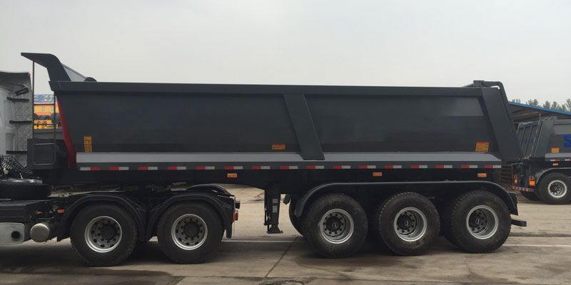 3 Axle Semi Dump Trailer for Sale