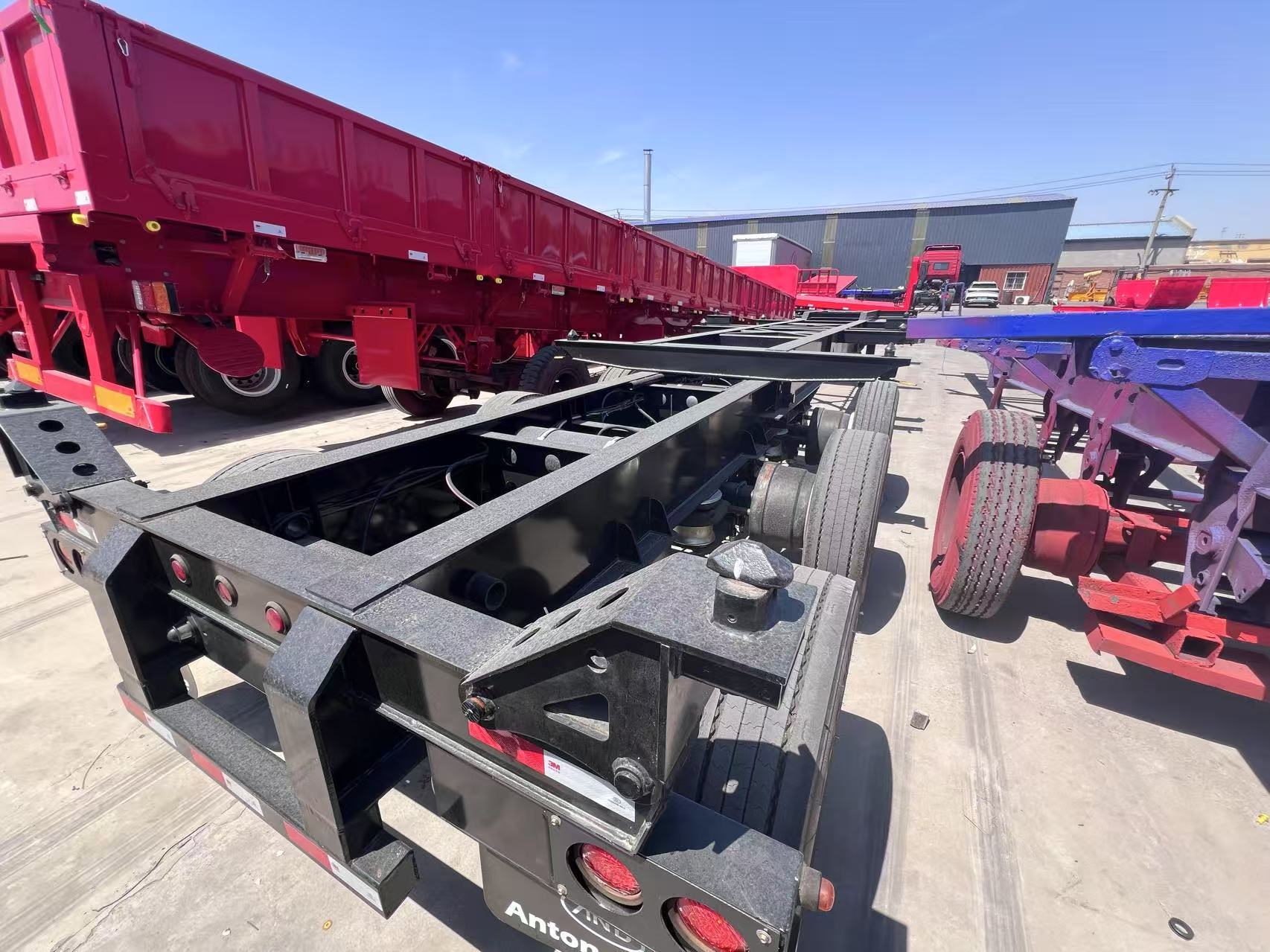 container chassis trailer 